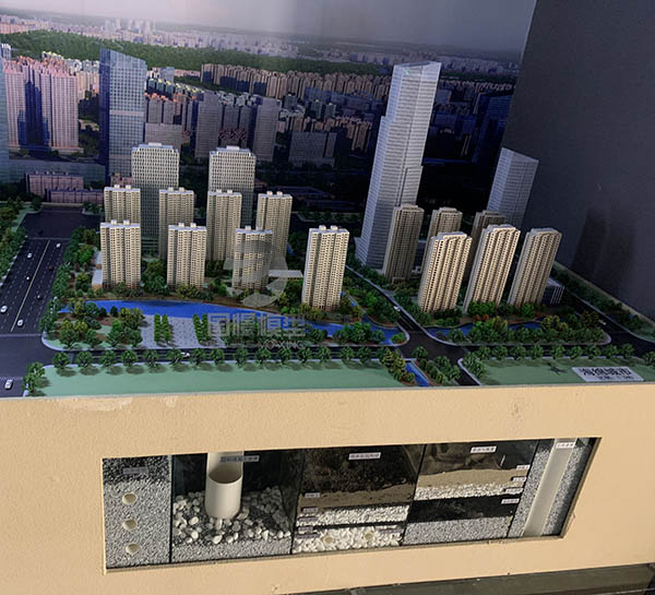 盱眙县建筑模型